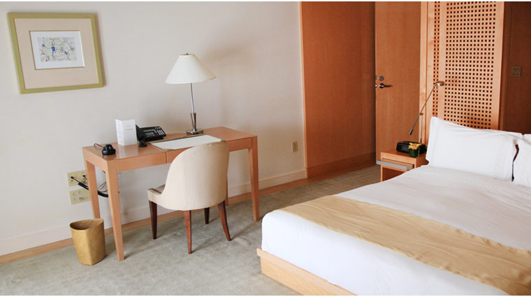 L'Ermitage Beverly Hills Premier Guestroom Desk and Chair L'Ermitage Beverly Hills Premier Guestroom Desk and Chair